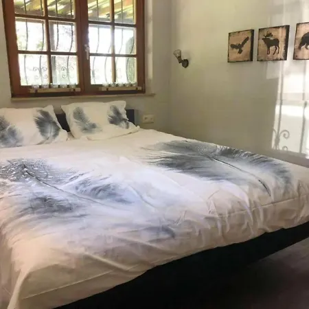 Beautiful Wooden Chalet With Large Garden And Balcony, Located In